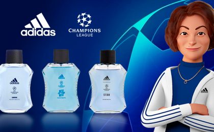 Adidas lança nova fragrância em parceria com a Coty e leva o consumidor à final da Champions League