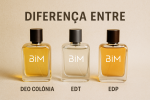 Diferença entre Deo Colônia, EDT e EDP